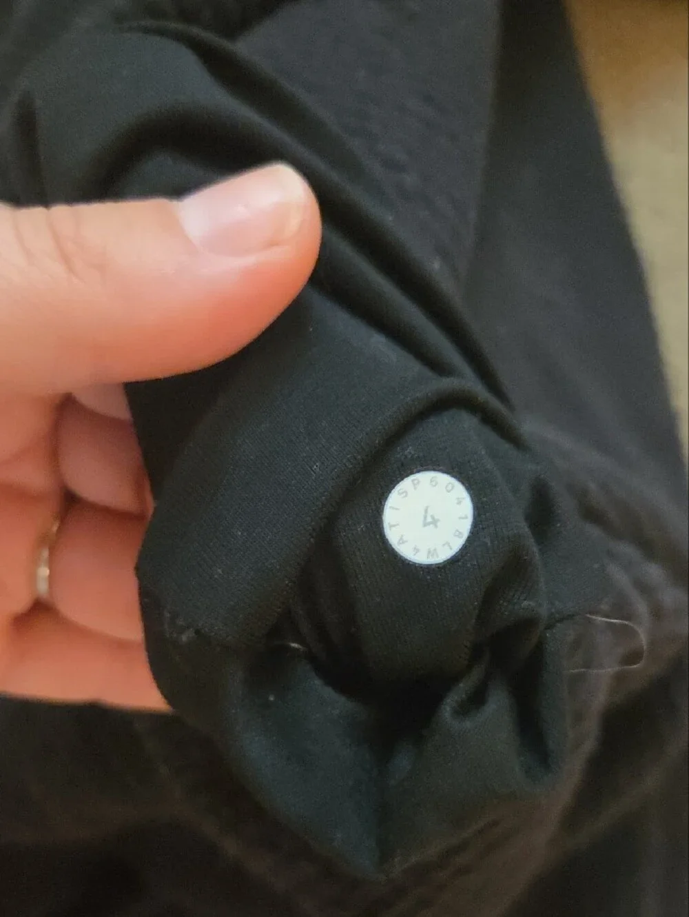 lululemon athletica Black Ribbed Bomber Jacket